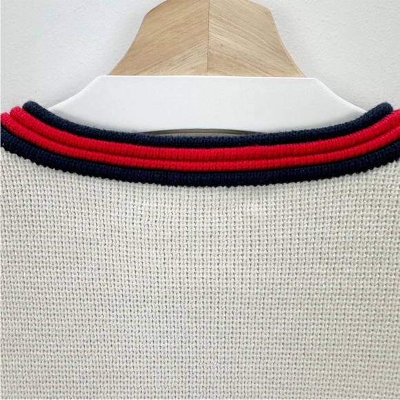 NWT J Crew Emilie Sweater Lady Jacket w/ Contrast Trim Sz. Large - Picture 6 of 8